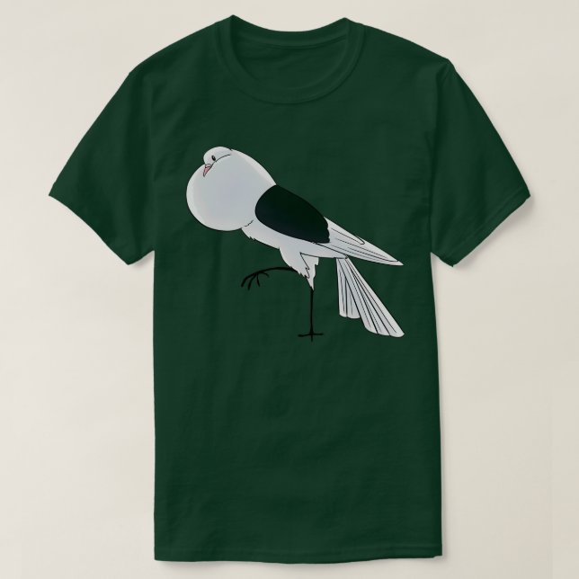 Black Shield Voorburg Shield Cropper Pigeon T Shirt (Design framsida)