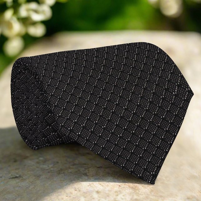 Black Shiny Square Shape Elegant Fabric Texture Slips (Skapare uppladdad)