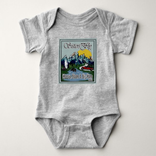 Black Shirt SOTF Moose, Bison & Big Horn T (Framsida)