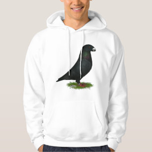 Black Show Racer Sweatshirt Med Luva