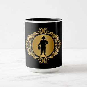Black Silhouette från Moonshiner Mugg