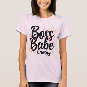 Black & Silver Chef Babe Shirt T