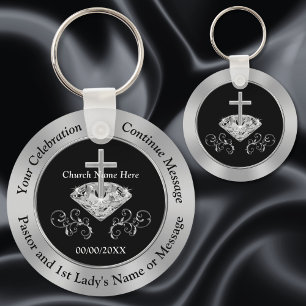 Black, Silver, Church Party favors, alla Tillfälle Nyckelring