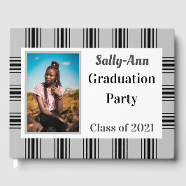 Black Silver Photo Studentfest Gästböcker