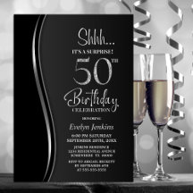 Black Silver Surprise 50:e födelsedagen