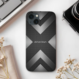 Black Simple Metallic