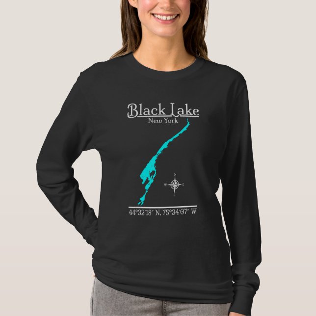 Black Sjö New York T Shirt (Framsida)