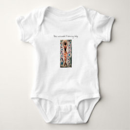 Black sjöjungfru Dreaming Baby T Shirt