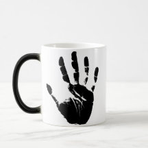 Bläck Skriv ut Magic Mugg