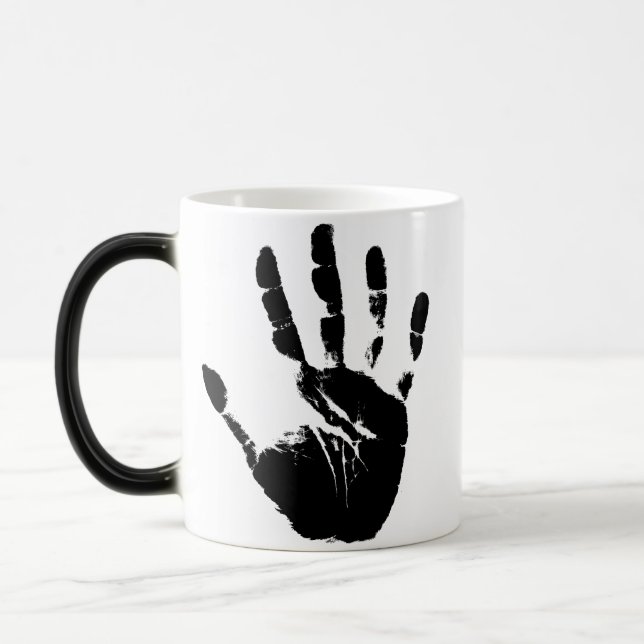 Bläck Skriv ut Magic Mugg (Vänster)