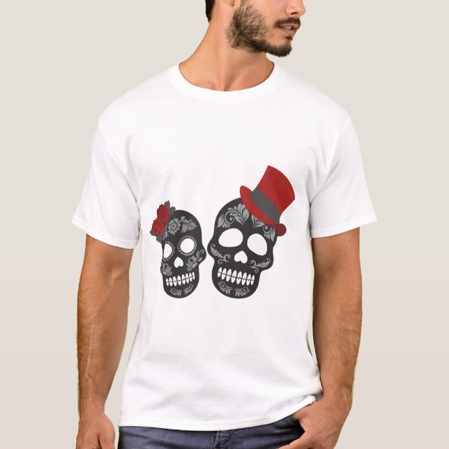 Black Skull Duo Thunder_Cove T Shirt (Framsida)