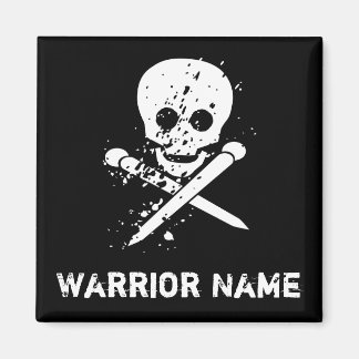 Black Skull-magnet för HA-Anpassningsbar Magnet