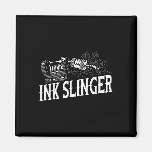 Bläck Slinger - Tattoartist Magnet (Framsidan)