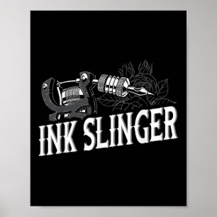 Bläck Slinger - Tattoartist Poster