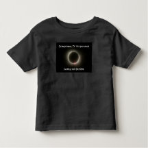 Black Småbarn Georgetown Total Eclipse T-Shirt