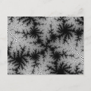Black Smoke Speckle Vykort