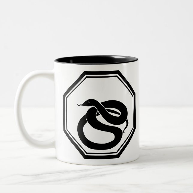 Black Snake Två-Tonad Mugg (Vänster)
