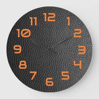 Black Snakeskin Stor Klocka