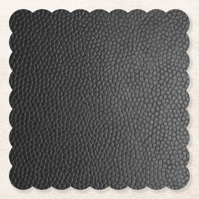 Black Snakeskin Underlägg Papper (Framsida)
