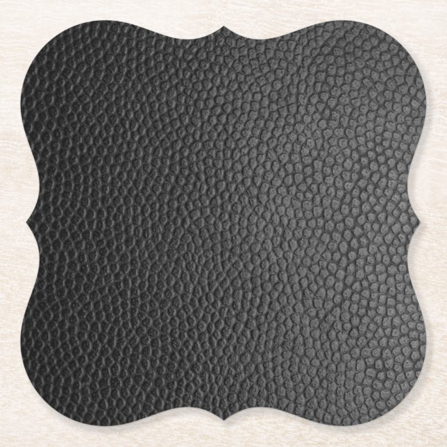 Black Snakeskin Underlägg Papper (Framsida)