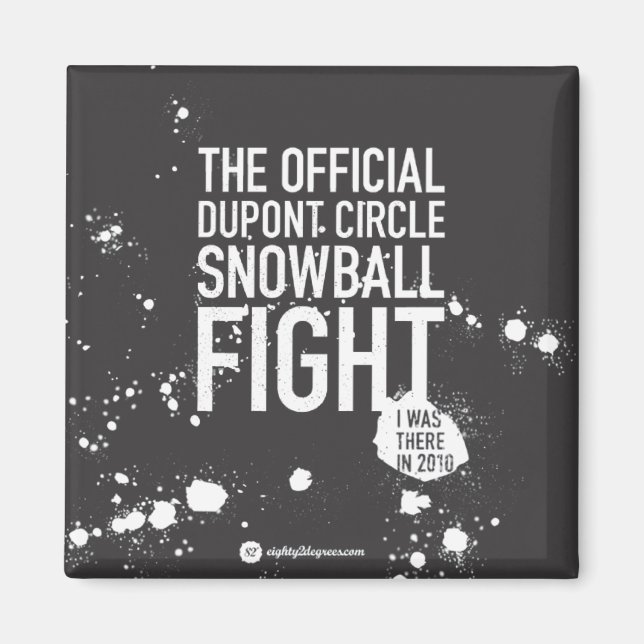 Black Snö Magnet (Framsidan)