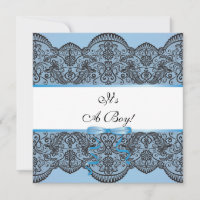 Black Snöre Boy Baby Shower