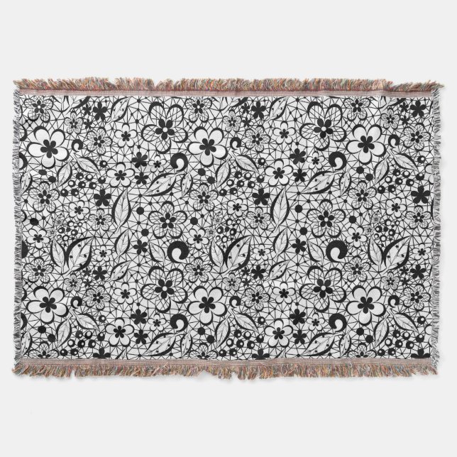 Black snöre filt (Framsidan)