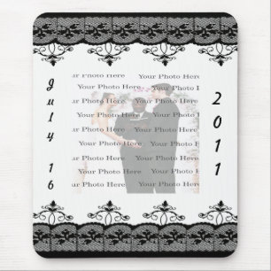Black Snöre Mousepad Musmatta