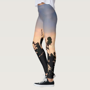 Black Snöre Sunset Leggings
