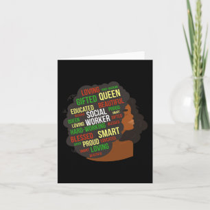 Black Social Worker African American Social Worker Kort