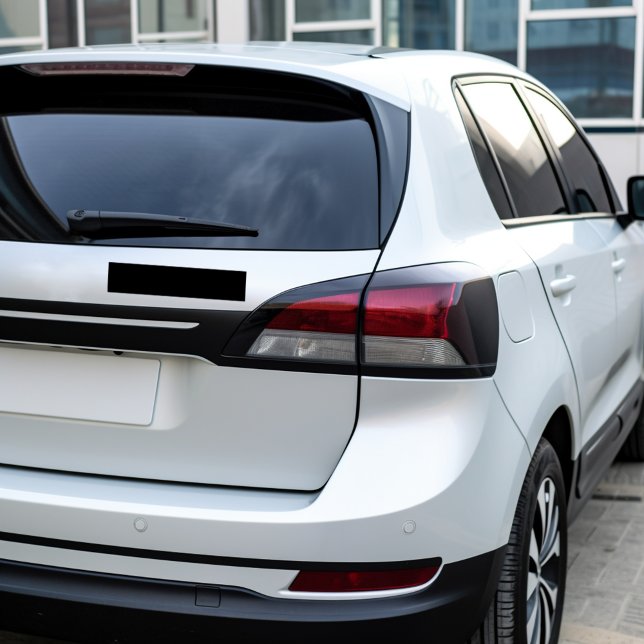 Black Solid Färg Bildekal (Skapare uppladdad)