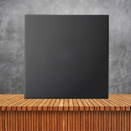 Black Solid Färg Kakelplatta