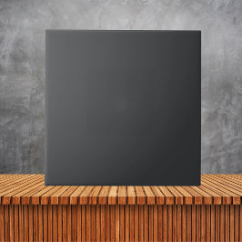 Black Solid Färg Kakelplatta