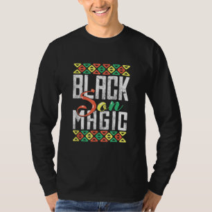 Black Son Magic African American Black Pride Manar T Shirt