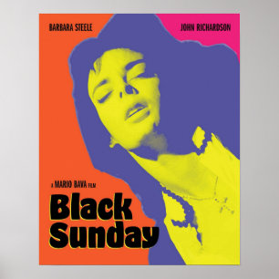 Black Söndag 1960 Film Alternative Poster