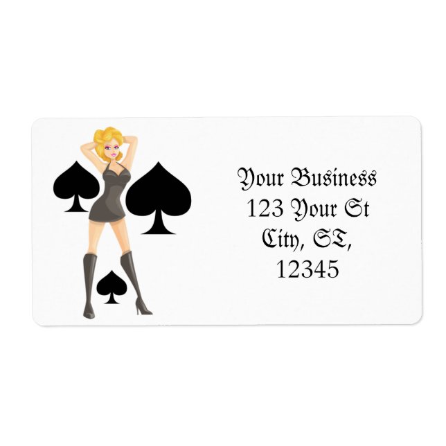 Black Spades Blonde Queen Thunder_Cove Fraktsedel (Framsidan)