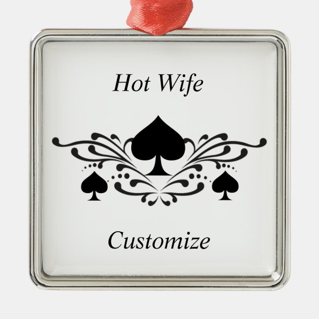 Black Spades Thunder_Cove för Tattoo-stil-Rulla Julgransprydnad Metall (Framsidan)