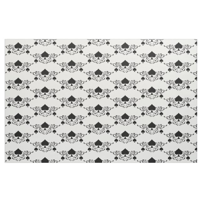 Black Spades Thunder_Cove för Tattoo-stil-Rulla Tyg (Fat Quarter)