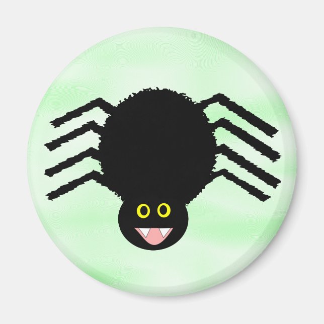 Black Spider Magnet (Framsidan)