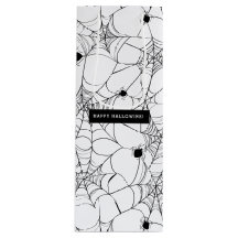 Black Spindelnät Halloween Hallowine