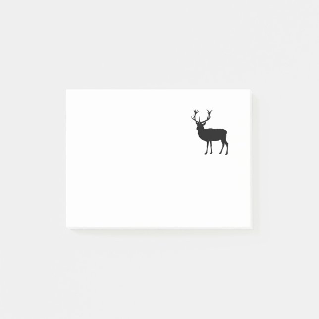 Black Stag Post-it Block (Framsida)