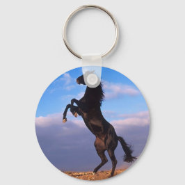 Black Stallion Nyckelring