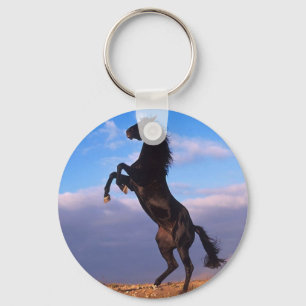 Black Stallion Nyckelring