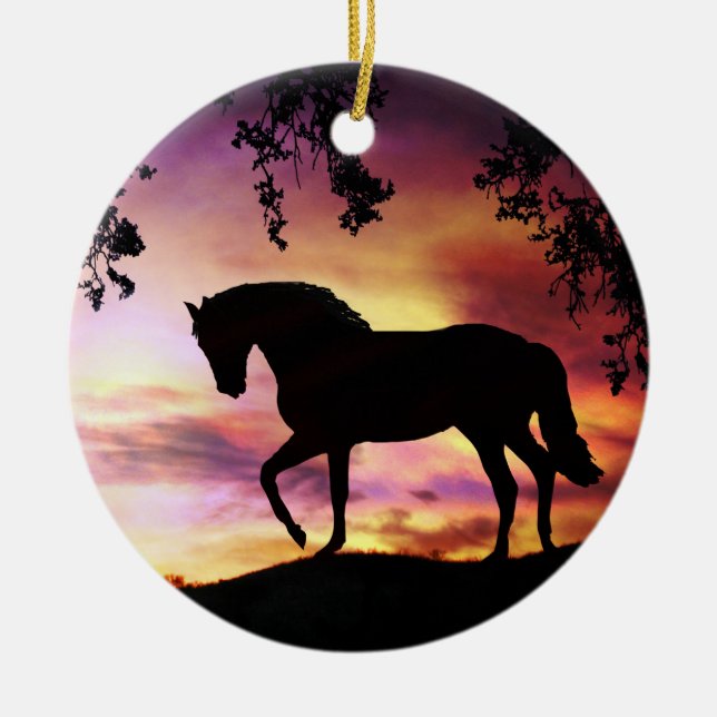 Black Stallion Ornament (Framsidan)