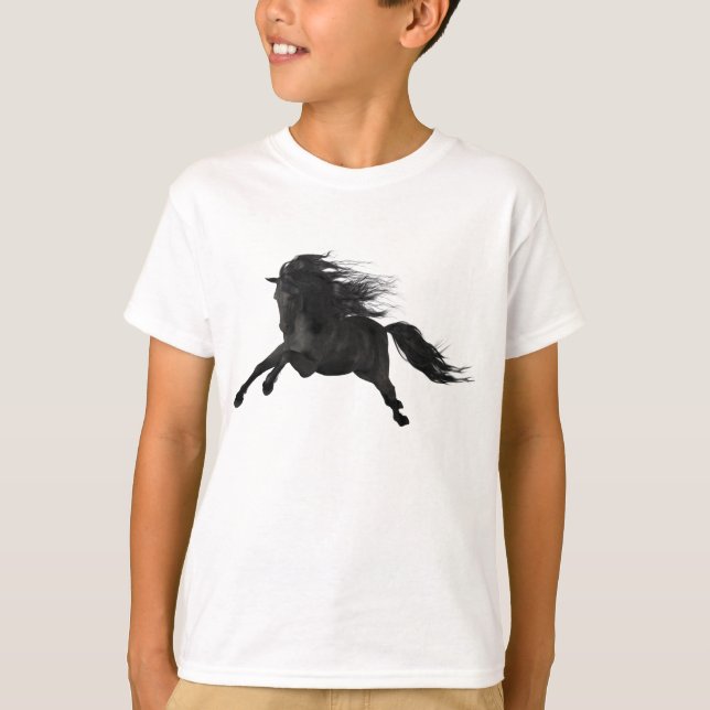 Black Stallion T-shirt (Framsida)