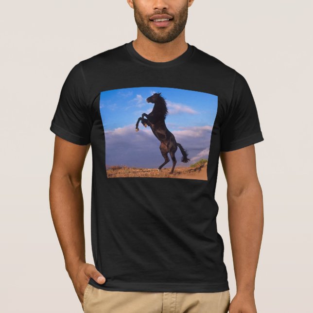 Black Stallion T-Shirt (Framsida)