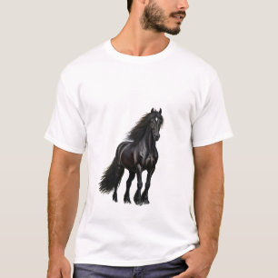 Black Stallions Majestät T Shirt