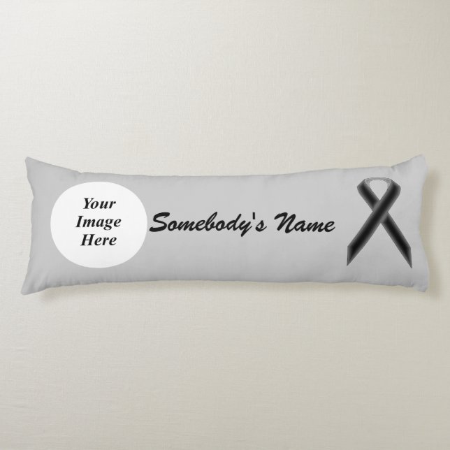 Black Standard Ribbon Template by Kenneth Yoncich Kroppskudde (Framsidan)