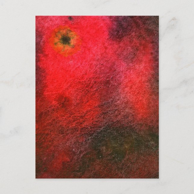 "Black Star" - kort för slutna vykort för design (Framsida)