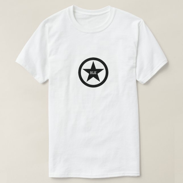 Black Star Shield T-shirt (Design framsida)